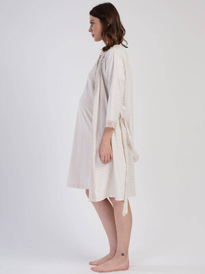 Купить Комплект из халата и туники для беременных и кормящих мам VIENETTA 4010630000 в Украина в Lingerie.ua - Одяг для дому та відпочинку, Фото 2