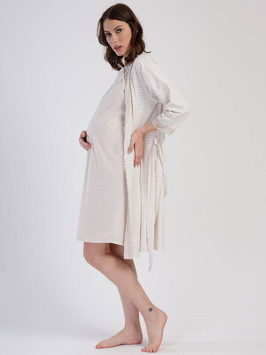 Купить Комплект из халата и туники для беременных и кормящих мам VIENETTA 4010630000 в Украина в Lingerie.ua - Одяг для дому та відпочинку, Фото 7