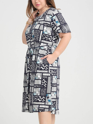 Купить Хлопковый летний халат  JEN 04270 в Украина в Lingerie.ua - Одяг для дому та відпочинку, Фото 3