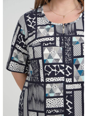 Купить Хлопковый летний халат  JEN 04270 в Украина в Lingerie.ua - Одяг для дому та відпочинку, Фото 4