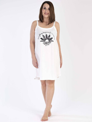 Купить Хлопковая ночная сорочка большого размера VIENETTA 2126700000 в Украина в Lingerie.ua - Одяг для дому та відпочинку, Фото 1