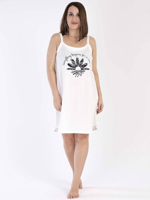 Купить Хлопковая ночная сорочка большого размера VIENETTA 2126700000 в Украина в Lingerie.ua - Одяг для дому та відпочинку, Фото 5