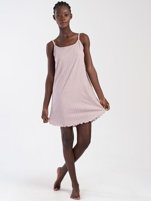 Купить Хлопковая туника на бретельках VIENETTA 3113990110 в Украина в Lingerie.ua - Одяг для дому та відпочинку, Видео