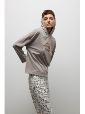 Купить Хлопковый домашний комплект с капюшоном HAYS 40305 в Украина в Lingerie.ua - Одяг для дому та відпочинку, Фото 2