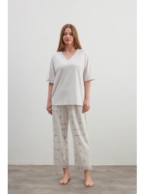 Купить Хлопковый домашний комплект HAYS 40389 в Украина в Lingerie.ua - Одяг для дому та відпочинку, Фото 1