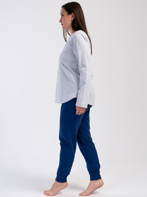 Купить Байкова жіноча піжама великого розміру VIENETTA 4030300000 в Украина в Lingerie.ua - Одяг для дому та відпочинку, Фото 2