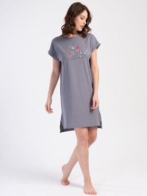 Купить Туника с коротким рукавом VIENETTA 3111000000 в Украина в Lingerie.ua - Одяг для дому та відпочинку, Видео