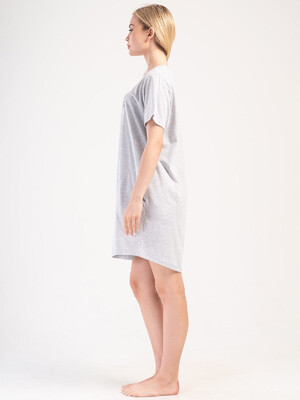 Купить Хлопковая домашняя туника большого размера VIENETTA 4053540000 в Украина в Lingerie.ua - Одяг для дому та відпочинку, Фото 5