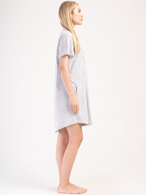 Купить Хлопковая домашняя туника большого размера VIENETTA 4053540000 в Украина в Lingerie.ua - Одяг для дому та відпочинку, Фото 6