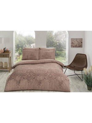 Купить Двуспальный комплект постельного белья TAC Saten Delux Romaine в Украина в Lingerie.ua - Одяг для дому та відпочинку, Фото 2