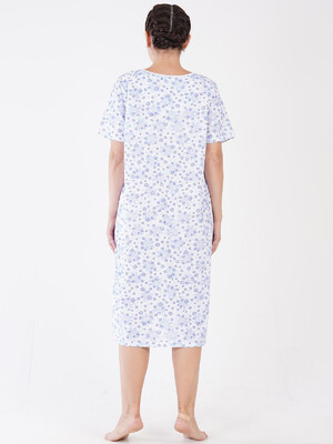 Купить Хлопковая ночная сорочка большого размера VIENETTA 1613851004 в Украина в Lingerie.ua - Одяг для дому та відпочинку, Фото 2