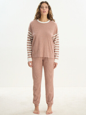 Купить Домашній комплект із довгим рукавом SEVIM 16159 в Украина