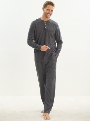 Купить Теплый домашний комплект с длинным рукавом SVM 9542 в Украина в Lingerie.ua - Одяг для дому та відпочинку, Фото 4