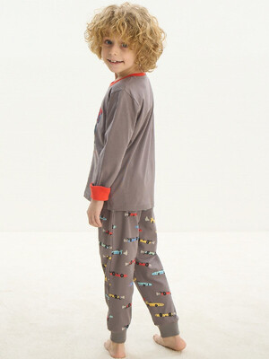 Купить Хлопковый домашний комплект с длинным рукавом ZEY ZEY 8740 в Украина в Lingerie.ua - Одяг для дому та відпочинку, Фото 2