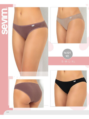 Купить Хлопковые трусики женские слипы SEVIM 14121 в Украина в Lingerie.ua - Одяг для дому та відпочинку, Фото 19