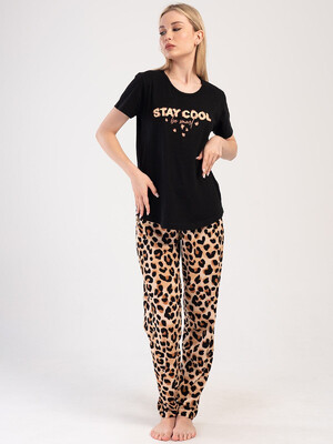 Хлопковый домашний комплект с коротким рукавом VIENETTA 4041284962