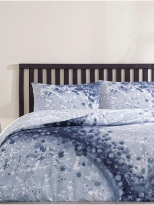 Купить Двуспальный комплект постельного белья из ранфорса с простыней на резинке TAC Rex в Украина