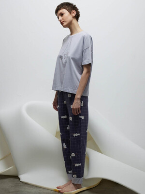 Купить Хлопковый домашний комплект из футболки и брюк HAYS 40216  в Украина в Lingerie.ua - Одяг для дому та відпочинку, Фото 5