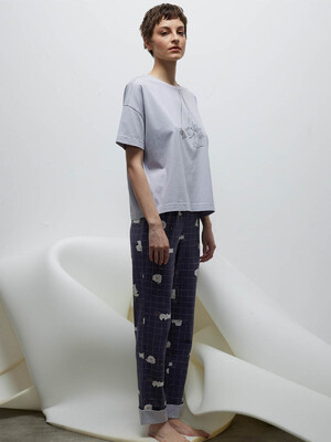 Купить Хлопковый домашний комплект из футболки и брюк HAYS 40216  в Украина в Lingerie.ua - Одяг для дому та відпочинку, Фото 7