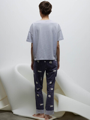 Купить Хлопковый домашний комплект из футболки и брюк HAYS 40216  в Украина в Lingerie.ua - Одяг для дому та відпочинку, Фото 8