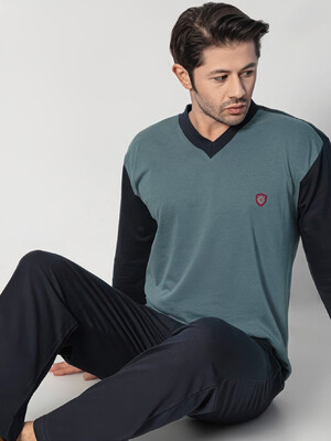 Купить Домашний мужской комплект с длинным рукавом GUAVA 358 в Украина