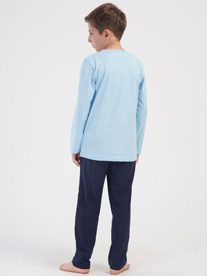 Купить Хлопковый детский домашний комплект с длинным рукавом VIENETTA KIDS 4051330000 в Украина в Lingerie.ua - Одяг для дому та відпочинку, Фото 14