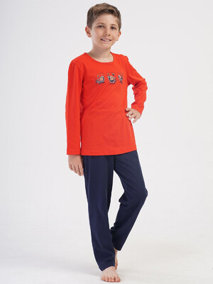 Купить Хлопковый детский домашний комплект с длинным рукавом VIENETTA KIDS 4051330000 в Украина в Lingerie.ua - Одяг для дому та відпочинку, Фото 13