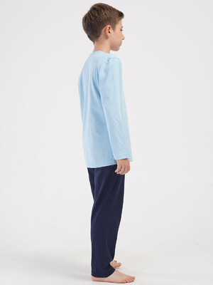 Купить Хлопковый детский домашний комплект с длинным рукавом VIENETTA KIDS 4051330000 в Украина в Lingerie.ua - Одяг для дому та відпочинку, Фото 12