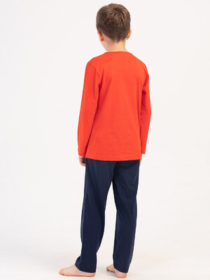 Купить Хлопковый детский домашний комплект с длинным рукавом VIENETTA KIDS 4051330000 в Украина в Lingerie.ua - Одяг для дому та відпочинку, Фото 11