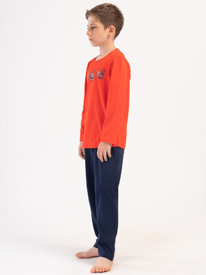 Купить Хлопковый детский домашний комплект с длинным рукавом VIENETTA KIDS 4051330000 в Украина в Lingerie.ua - Одяг для дому та відпочинку, Фото 7