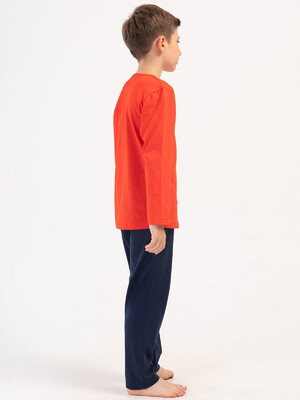 Купить Хлопковый детский домашний комплект с длинным рукавом VIENETTA KIDS 4051330000 в Украина в Lingerie.ua - Одяг для дому та відпочинку, Фото 3