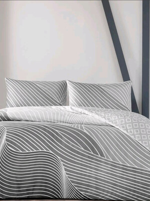 Купить Двуспальный комплект постельного белья TAC Ranforce Crumbly в Украина