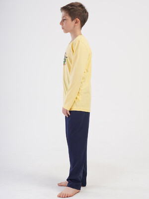 Купить Хлопковый домашний комплект подростковый с длинным рукавом VIENETTA KIDS 4053130000 в Украина в Lingerie.ua - Одяг для дому та відпочинку, Фото 11