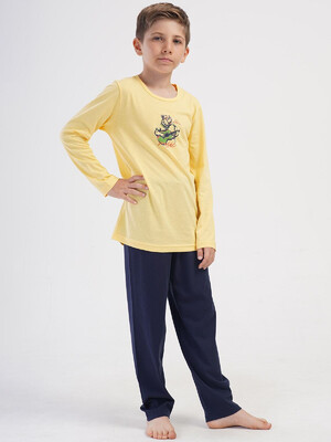 Купить Хлопковый домашний комплект подростковый с длинным рукавом VIENETTA KIDS 4053130000 в Украина в Lingerie.ua - Одяг для дому та відпочинку, Фото 10