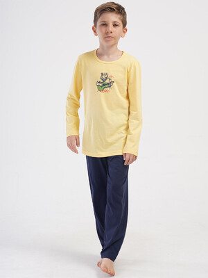 Купить Хлопковый домашний комплект подростковый с длинным рукавом VIENETTA KIDS 4053130000 в Украина в Lingerie.ua - Одяг для дому та відпочинку, Фото 14