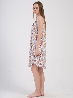 Купить Бавовняна туніка на широких бретельках VIENETTA 4082091784 в Украина в Lingerie.ua - Одяг для дому та відпочинку, Фото 2