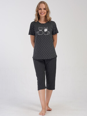 Купить Трикотажный домашний комплект большого размера VIENETTA 4084620451 в Украина в Lingerie.ua - Одяг для дому та відпочинку, Фото 4