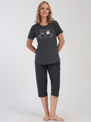 Купить Трикотажный домашний комплект большого размера VIENETTA 4084620451 в Украина в Lingerie.ua - Одяг для дому та відпочинку, Фото 10