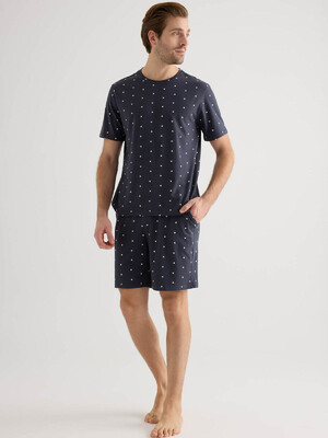 Купить Домашній бавовняний комплект із футболки та шортів HAYS 50392 в Украина