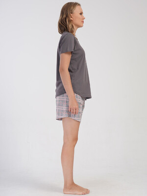 Купить Хлопковый летний костюм из футболки и шорт VIENETTA 4070882057 в Украина в Lingerie.ua - Одяг для дому та відпочинку, Фото 9