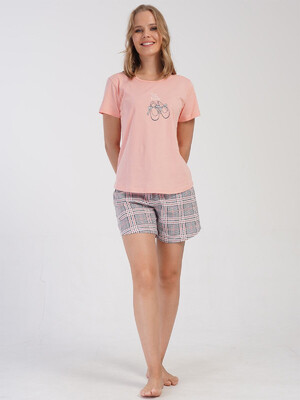 Купить Хлопковый летний костюм из футболки и шорт VIENETTA 4070882057 в Украина в Lingerie.ua - Одяг для дому та відпочинку, Фото 8
