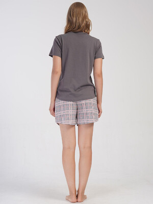 Купить Хлопковый летний костюм из футболки и шорт VIENETTA 4070882057 в Украина в Lingerie.ua - Одяг для дому та відпочинку, Фото 7