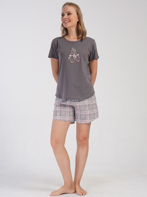 Купить Хлопковый летний костюм из футболки и шорт VIENETTA 4070882057 в Украина в Lingerie.ua - Одяг для дому та відпочинку, Фото 5