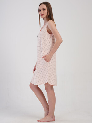 Купить Хлопковая туника на широких бретельках VIENETTA 4085161248 в Украина в Lingerie.ua - Одяг для дому та відпочинку, Фото 12