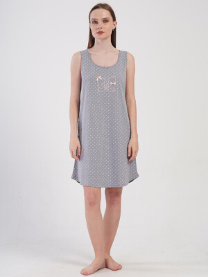 Купить Хлопковая туника на широких бретельках VIENETTA 4085161248 в Украина в Lingerie.ua - Одяг для дому та відпочинку, Фото 7