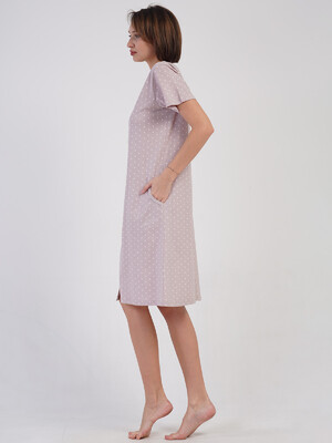 Купить Хлопковый халат женский на молнии VIENETTA 4082711405 в Украина в Lingerie.ua - Одяг для дому та відпочинку, Фото 7