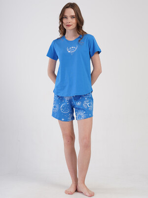 Купить Хлопковый комплект с шортами VIENETTA 4080961252 в Украина в Lingerie.ua - Одяг для дому та відпочинку, Видео