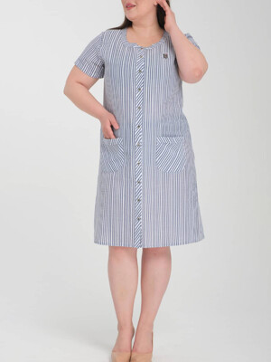 Купить Платье летнее на пуговицах с карманами JEN 05103 в Украина в Lingerie.ua - Одяг для дому та відпочинку, Фото 1