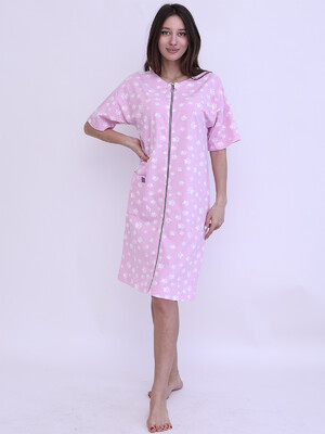 Купить Трикотажный халат женский на молнии LINGERIE 170748 в Украина в Lingerie.ua - Одяг для дому та відпочинку, Фото 7