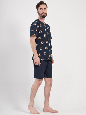 Купить Хлопковый костюм мужской с шортами VIENETTA MAN 4080233520 в Украина в Lingerie.ua - Одяг для дому та відпочинку, Фото 7